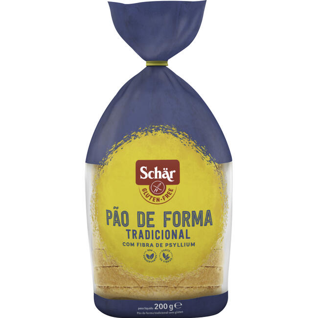 Pão de Forma Schar Tradicional Sem Glúten/Sem Lactose 200g
