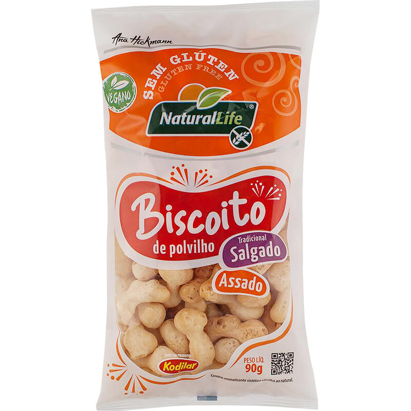 Biscoito de Polvilho Natural Life Tradicional 90g