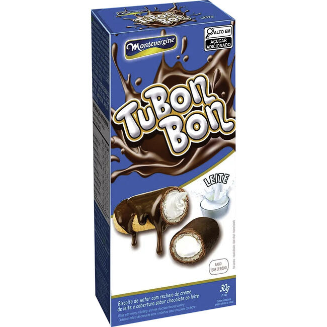 Biscoito Montevérgine Tubon Bon Leite 30g