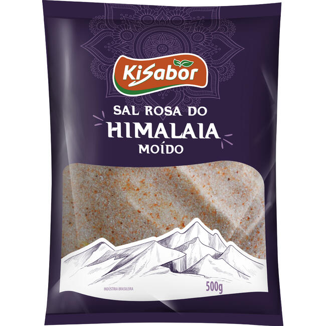 Sal Rosa do Himalaia Kisabor 500g