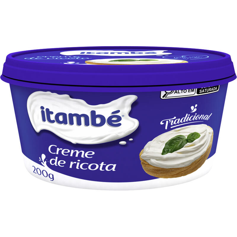 Creme de Ricota Itambé Tradicional Pote 200g