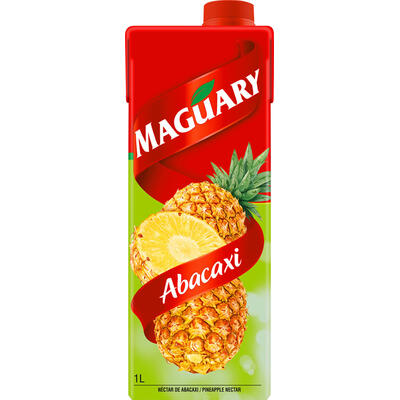 Refresco Adoçado Abacaxi Maguary Caixa 1l