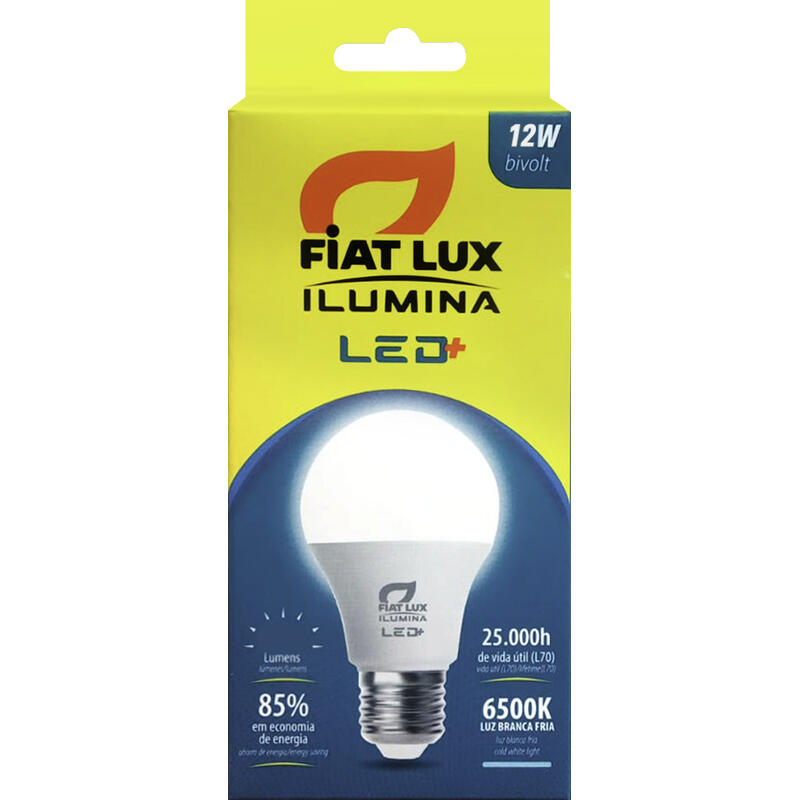 Lâmpada Fiat Lux 12W Bivolt un