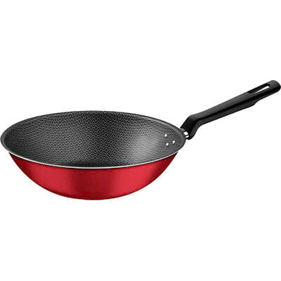 Frigideira Wok Tramontina 24cm Vermelha un
