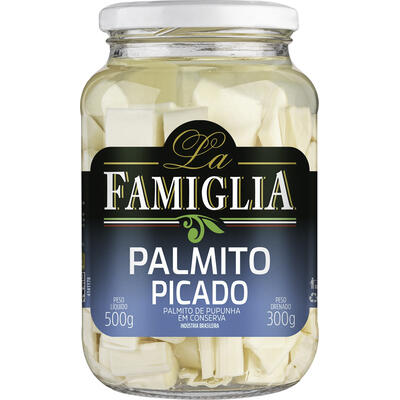 Palmito de Pupunha La Famiglia Picado 300g