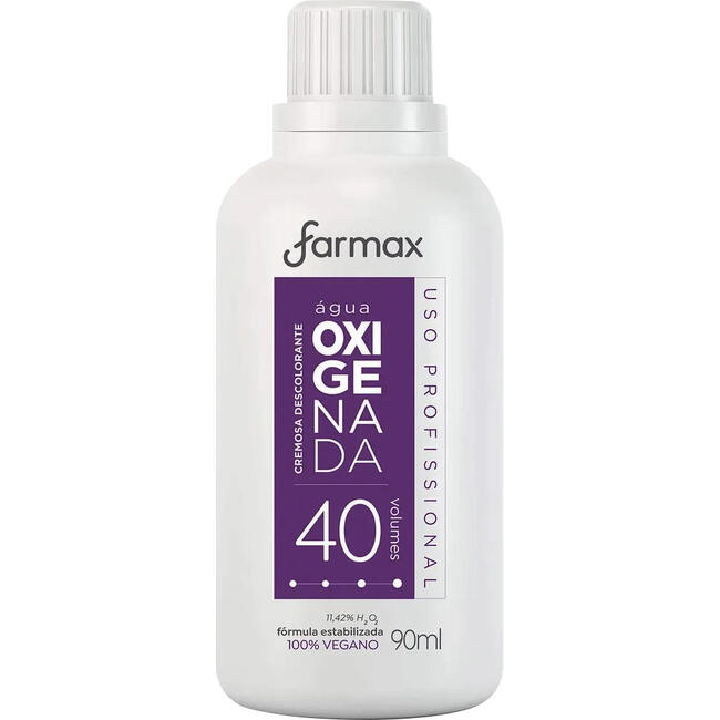 Água Oxigenada Farmax 40 volumes 90ml