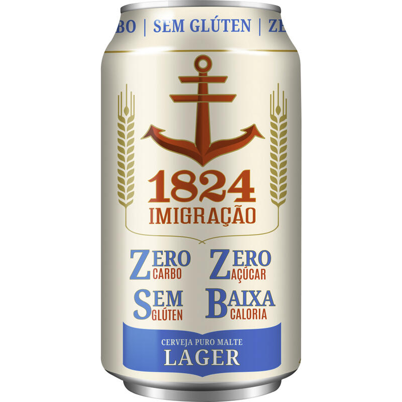 Cerveja Imigração Zero Carbo 350ml