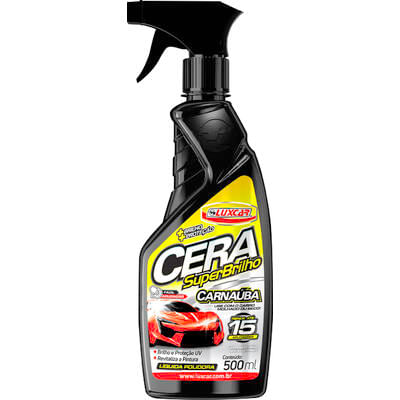Cera Automotiva Líquida Luxcar Super Brilho 500ml