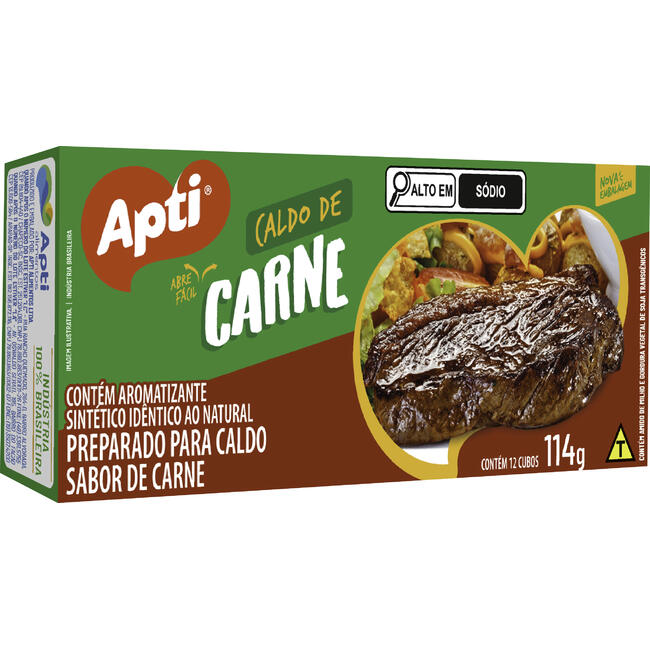 Caldo Apti Carne 114g