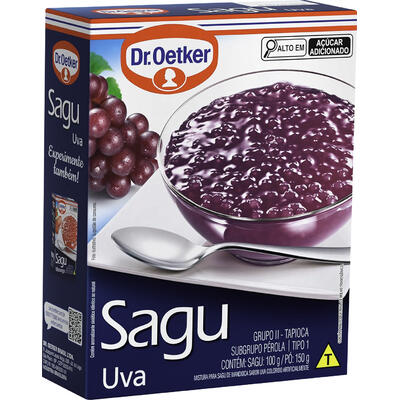 Sagu Dr. Oetker Uva 250g