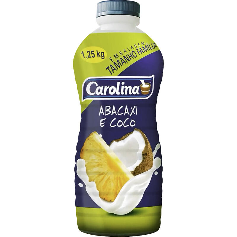 Bebida Láctea Carolina Abacaxi e Coco 1,25kg
