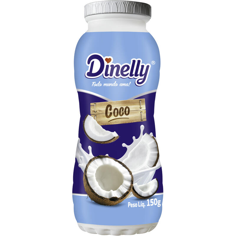 Bebida Láctea Dinelly Coco 150g