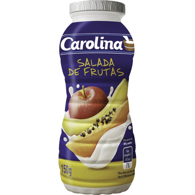 Bebida Láctea Carolina Salada de Frutas 150g