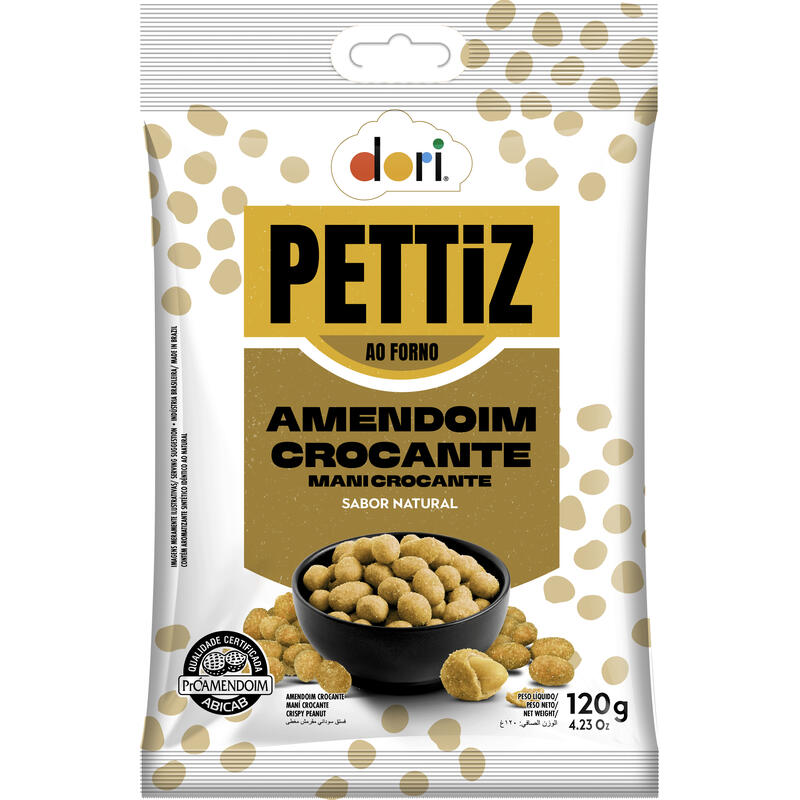 Amendoim Crocante Dori Pettiz Natural 120g