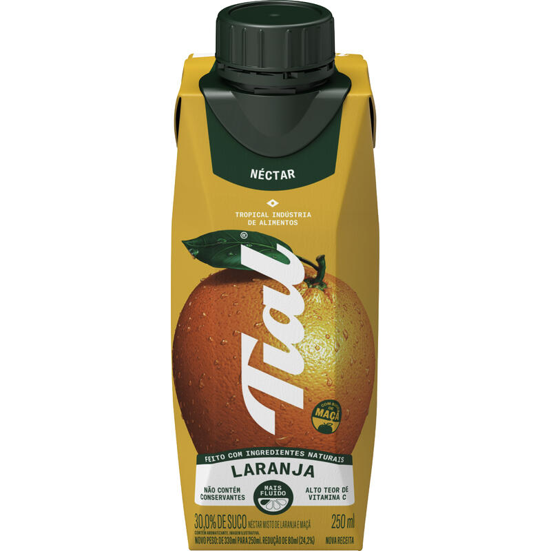 Suco Néctar Misto Tial Laranja e Maçã 250ml