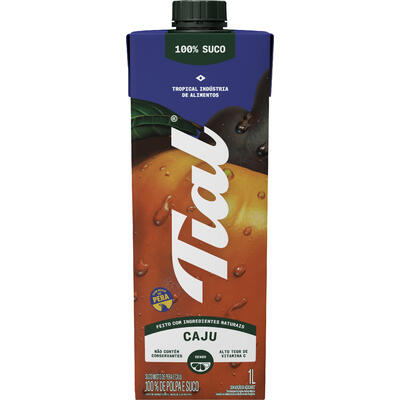 Suco Integral Tial Caju e Pera 1L