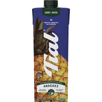 Suco Integral Tial Abacaxi e Pera 1L
