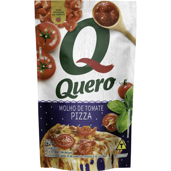 Molho de Tomate Quero Pizza 240g