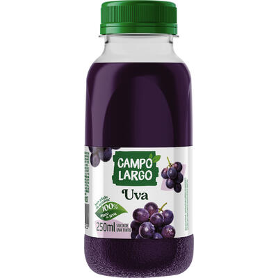 Suco de Uva Campo Largo Integral 250ml