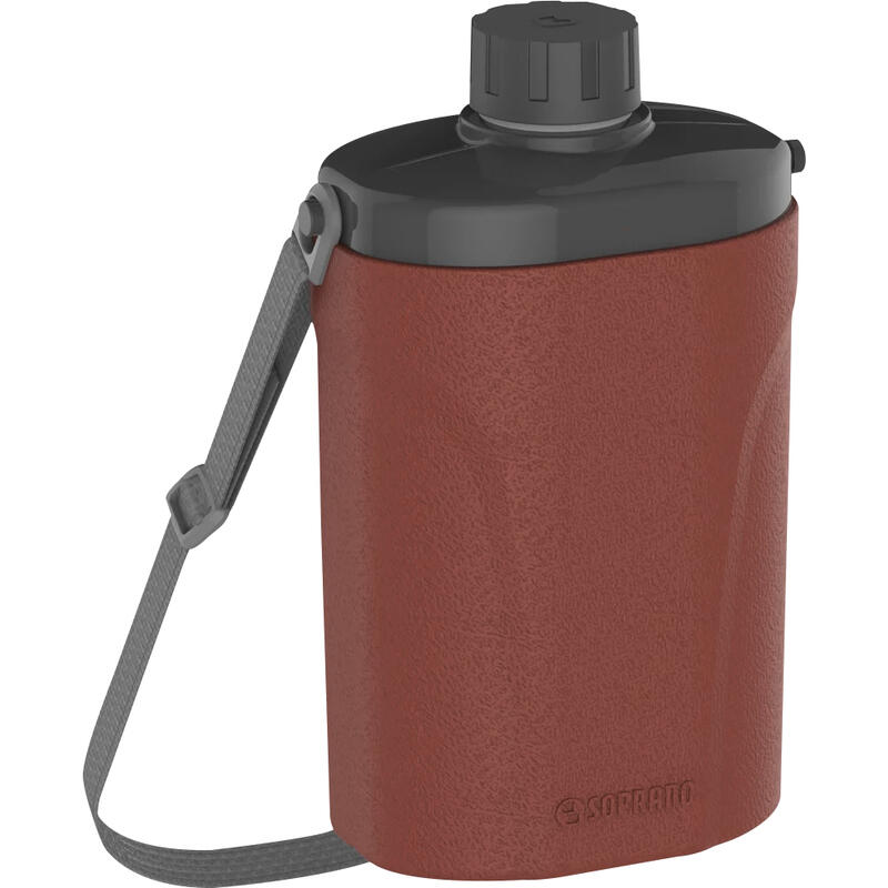 Cantil Térmico Soprano Safari Vermelho 1L un