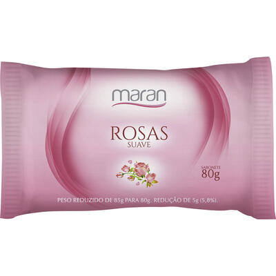 Sabonete Suave Maran Rosas 80g
