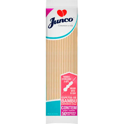 Espeto de Bambu Junco 50 un