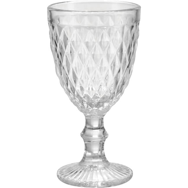 Taça de Vidro Celeste Transparente un