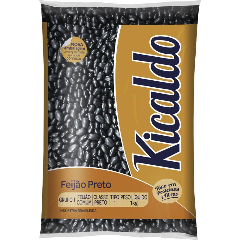 Feijão Preto Kicaldo Tipo 1 1kg