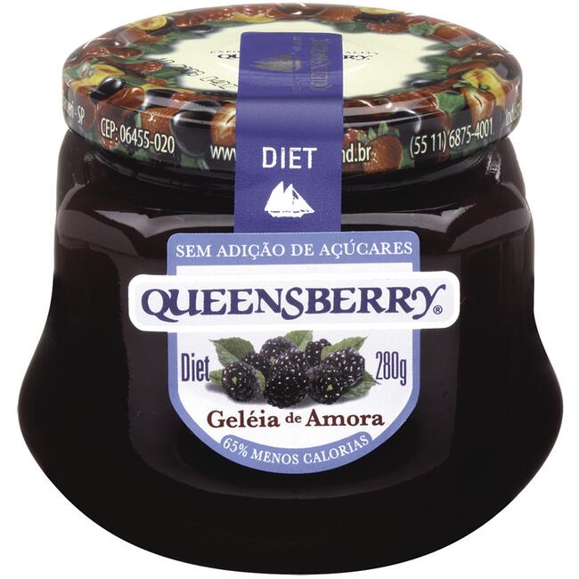 Geléia Queensberry Diet amora 280g