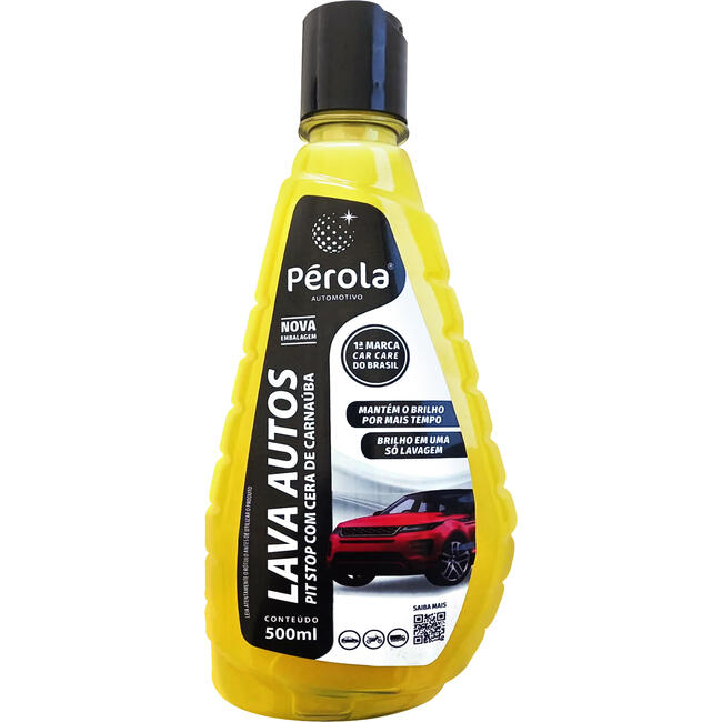 Lava Auto com Cera Pérola Pit Stop 500ml