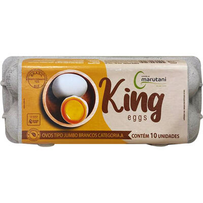 Ovo Jumbo Estojo Polpa 10 un