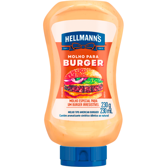 Molho Hellmann's American Burger 230g