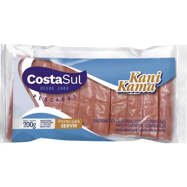 Kani Kama Costa Sul Congelado 200g