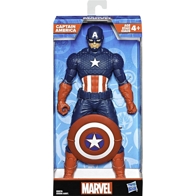 Boneco Hasbro Capitão America 24cm un