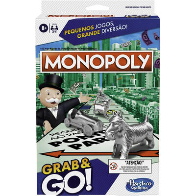 Jogo Hasbro Monopoly Grab & GO un