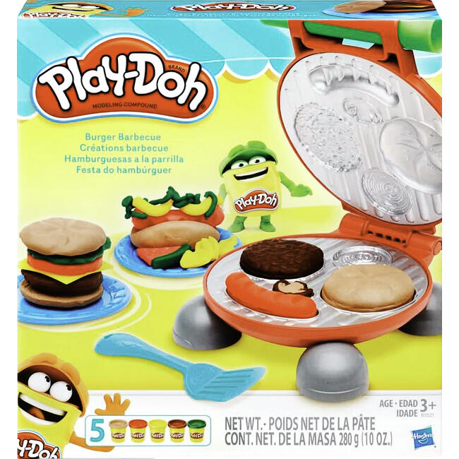 Conjunto Play-Doh Hasbro Hambúrguer un