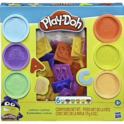 Conjunto Play-Doh Hasbro Letras un