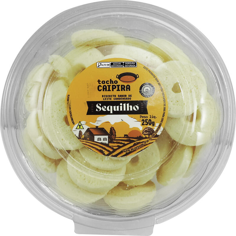 Biscoito Tacho Caipira Sequilho Leite Condensado 250g
