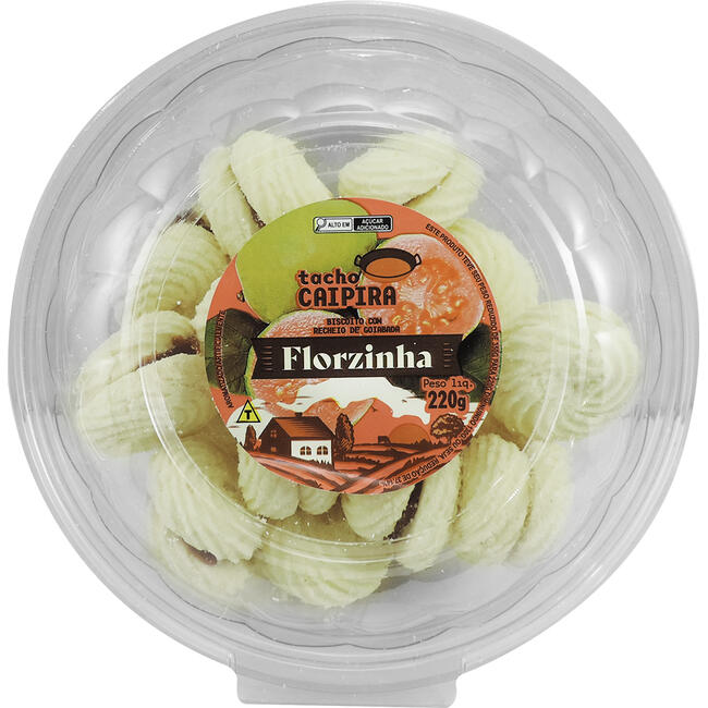 Biscoito Tacho Caipira Florzinha 220g