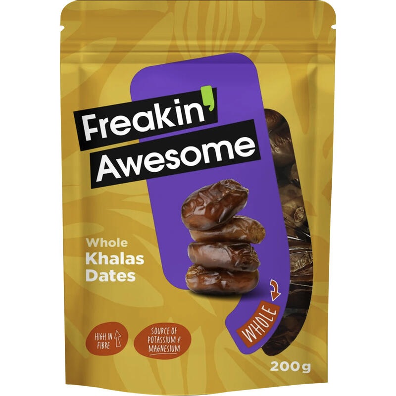 Tâmara Freakin Awesome Khalas com Caroço 200g