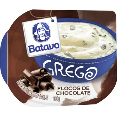 Iogurte Grego Batavo Flocos 100g