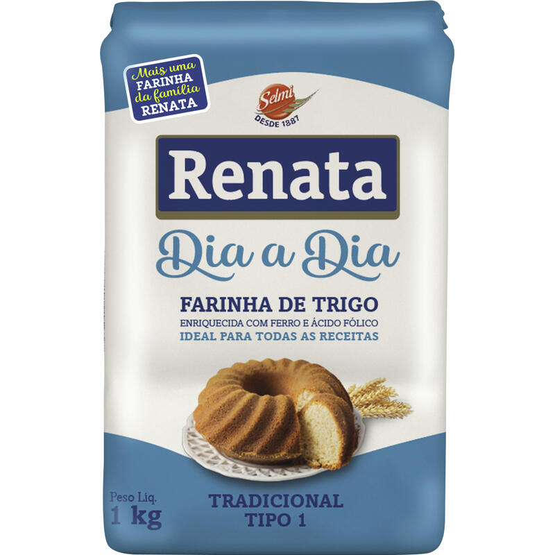 Farinha de Trigo Renata Dia a Dia Tradicional 1kg