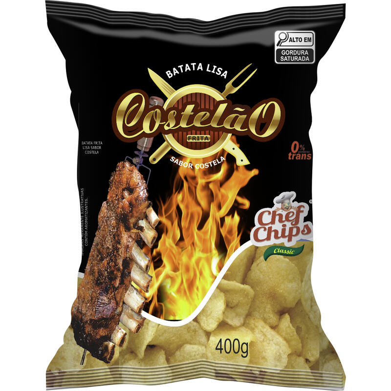 Salgadinho Batata Chef Chips Costela 400g