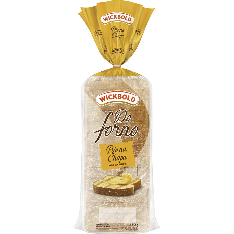 Pão de Forma Wickbold Pão Na Chapa 450g