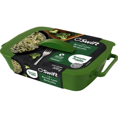 Arroz com Brócolis Swift Congelado 500g
