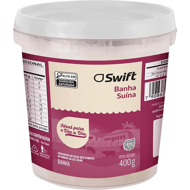 Banha Suína Swift 400g