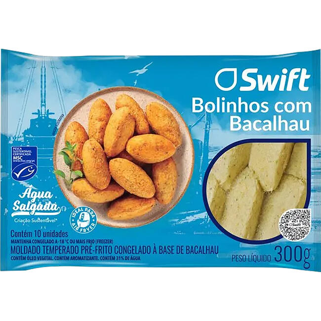 Bolinho de Bacalhau Swift 300g