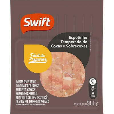 Espetinho de Coxa e Sobrecoxa Swift 900g