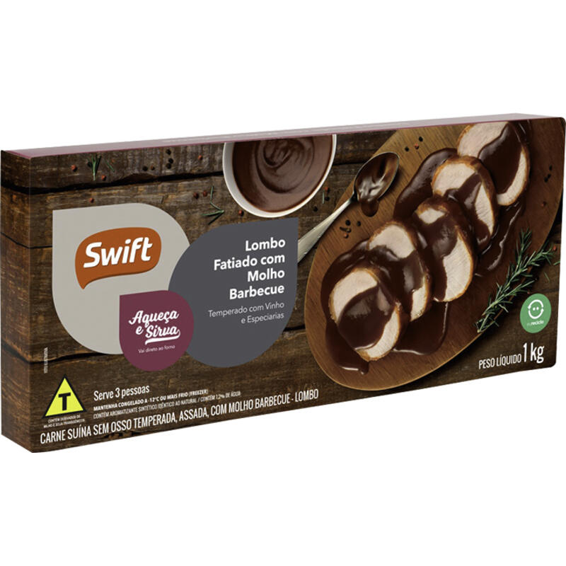 Lombo Suíno Swift Barbecue 1kg