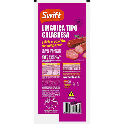 Linguiça Calabresa Swift Def 400g